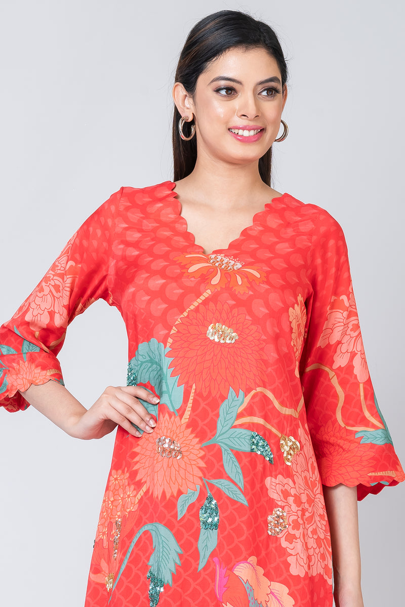 Mausamrang (Muslin Silk Kurta Set)