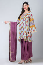 Ziba (Muslin Silk Kurta Set with Palazzo and Dupatta)