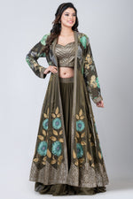 Purkashish (Lehenga with a blouse and long jacket)