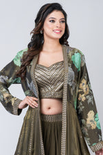 Purkashish (Lehenga with a blouse and long jacket)