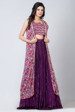 Partikash (Georgette Lehenga with blouse and jacket)