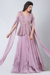 Azalea (Lehenga with peplum blouse)