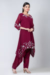 (Georgette Patiala Pant with Kurta)