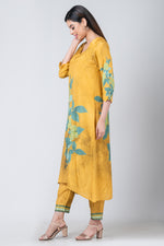 Amber  (Muslin Silk Long Kurta Set)