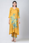 Amber  (Muslin Silk Long Kurta Set)