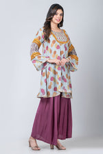 Ziba (Muslin Silk Kurta Set with Palazzo and Dupatta)