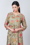 Product Name: Hamvaar (Muslin Silk Long Kurta Set)