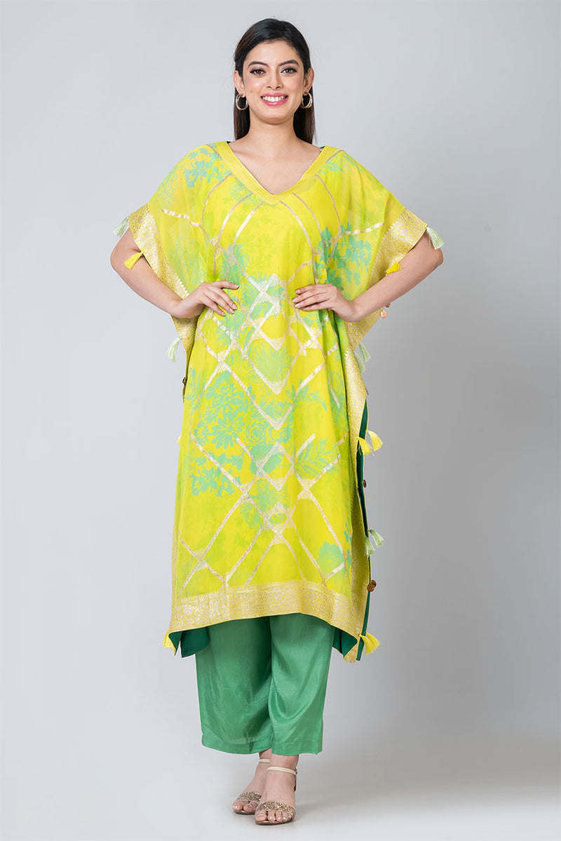 Noble (Benarasi Georgette Kaftan)