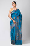 Imperial Dream (Blue Dupion Tussar Silk)