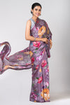 Rosaline (Satin Digital Printed Saree)