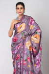 Rosaline (Satin Digital Printed Saree)