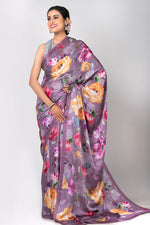 Rosaline (Satin Digital Printed Saree)