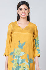 Amber  (Muslin Silk Long Kurta Set)