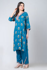 Euphoric (Crepe Silk Kurta Set with Pant and Dupatta)