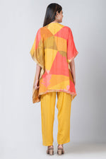 Zinnia (Muslin Silk Printed Kaftan with Pant)