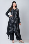 Siyah (Dola Silk Long Kurta)