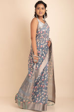 Tussar Saree Rich With Kalamkari Prints