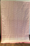 Pink Tussar Saree For Festival