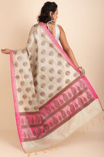 Tissue Cotton Saree For Festival Look- Kalamkari Work